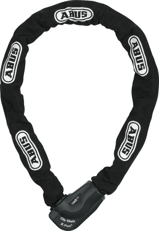 Neuheit Abus Granit City Chain XPlus 1060/110 Kettenschloss - schwarz - Größe 110 CM