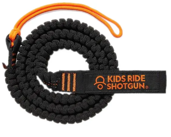 Mega-Angebot Kids Ride Shotgun Quick Fit MTB Tow Rope Abschleppseil - black - Größe 1.7 - 3.3 m
