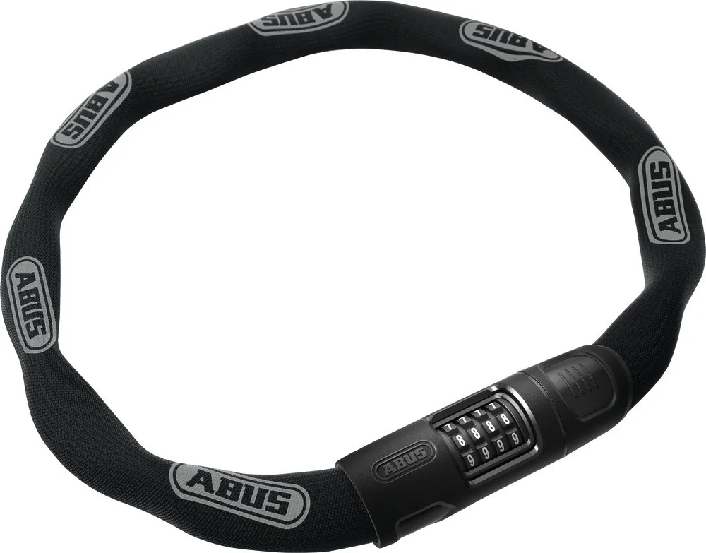 Gratis Versand Abus 8808C/85 Kettenschloss - schwarz - Größe 85 CM