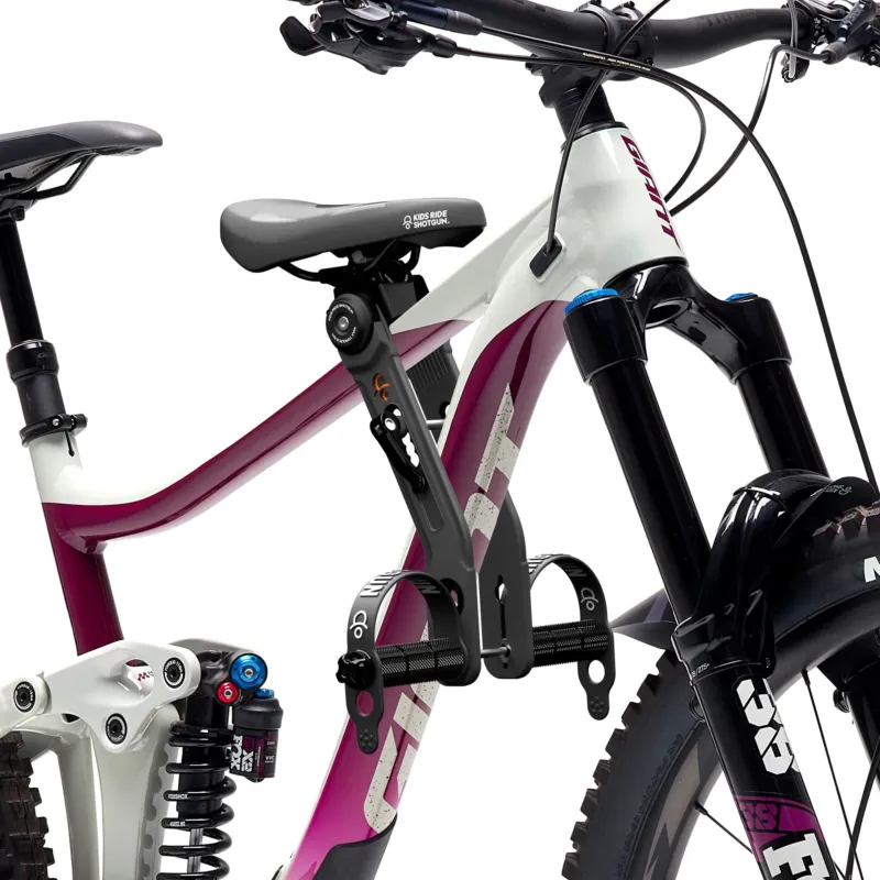 Kids Ride Shotgun 2.0 MTB Front Kindersitz - black - Größe One Size Saisonangebot