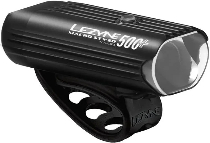 Mega-Angebot Lezyne Macro 500+ Akku Frontlicht StVZO - schwarz - Größe 500 Lumen