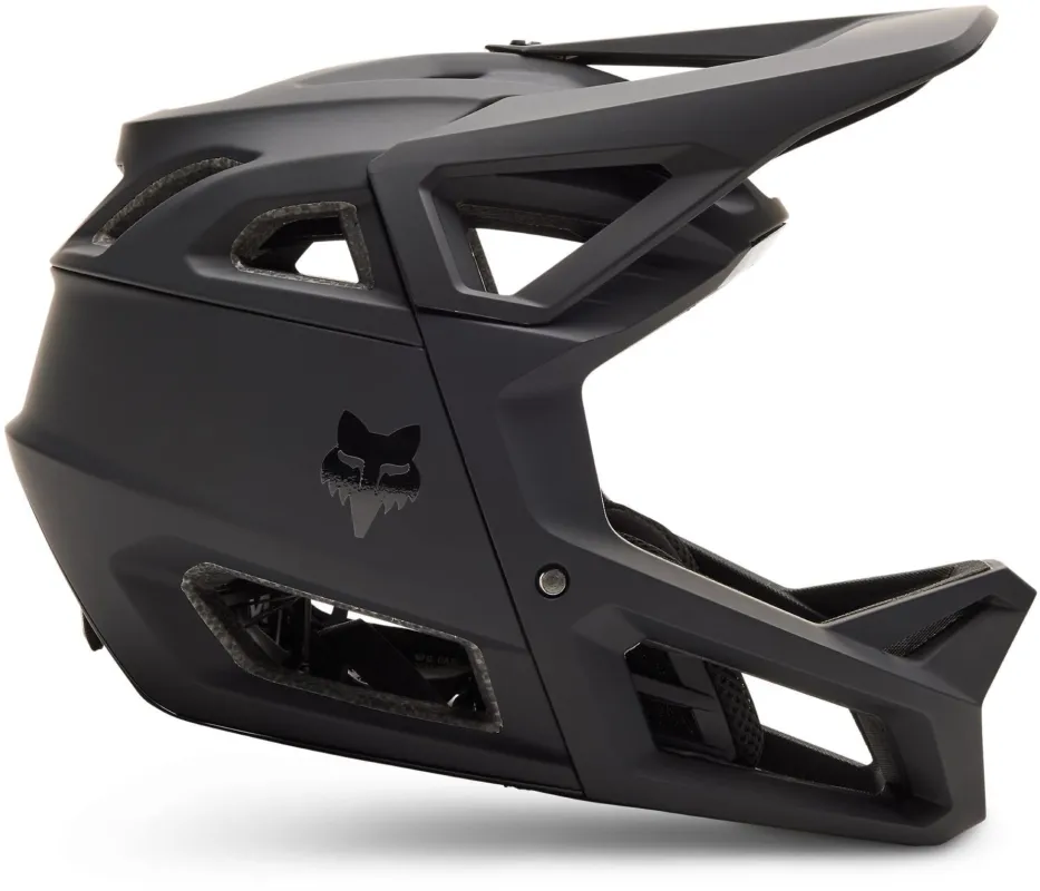 Geprüft Fox Proframe RS - matte black - Größe 51-55 cm (S)