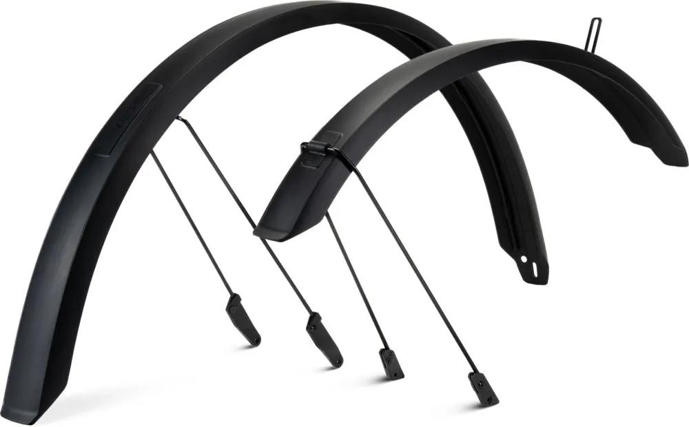Cube ACID Schutzblechset Editor Hybrid 60 28" BB Mount 2.0 - black - Größe 28 ZOLL Preisknaller