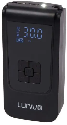 Lunivo Mini Akku Kompressor - schwarz - Größe One Size Nur Heute