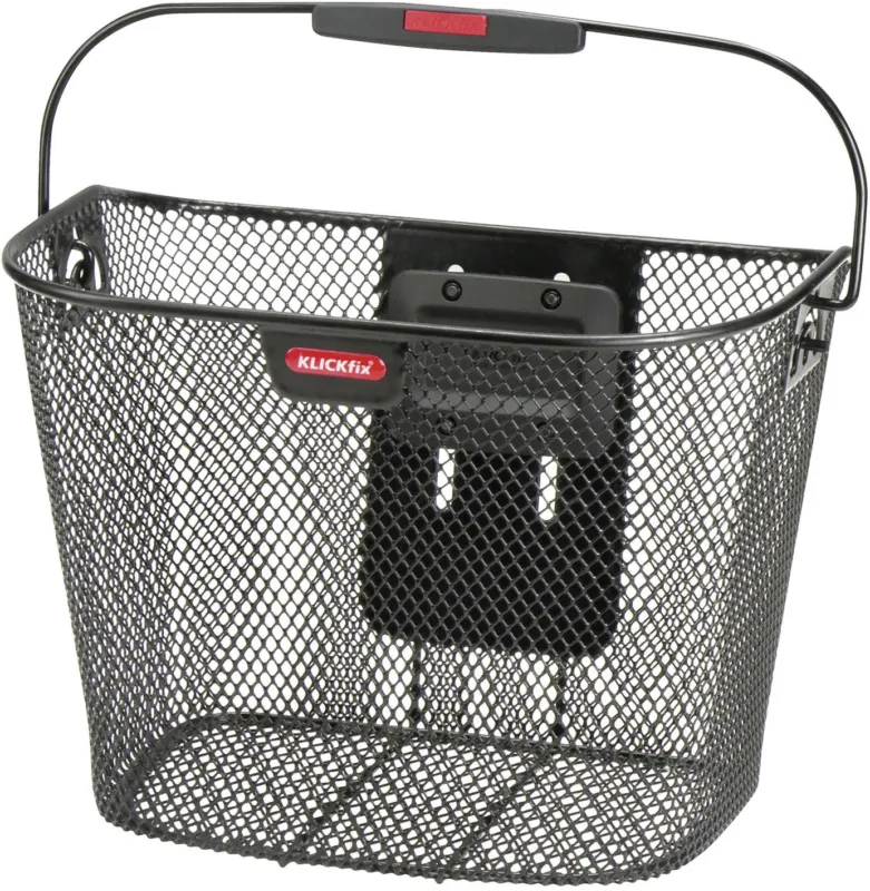 Preisreduziert KLICKfix by Rixen&Kaul Uni Lenkerkorb - schwarz - Größe 16 Liter