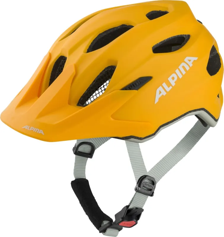 Alpina Carapax Junior - burned/yellow matt - Größe 51-56 CM Jetzt Bestellen
