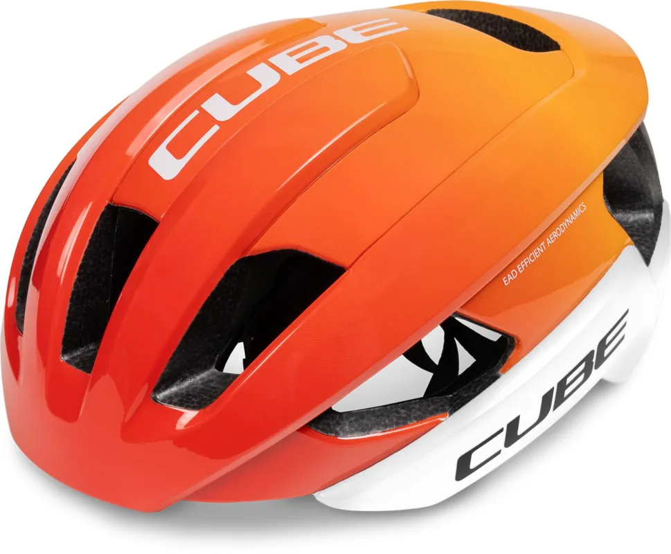 Highlight Cube Helm HERON Teamline MIPS - white´n´orange - Größe 57-62 cm (L)