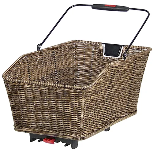 Echt KLICKfix by Rixen&Kaul Structura GT KorbKlip 2 Gepäckträgerkorb - schilfbraun - Größe 18 Liter