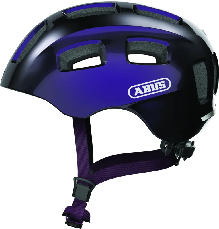 Billig Abus Youn-I 2.0 - black violet - Größe 48-54 cm (S)