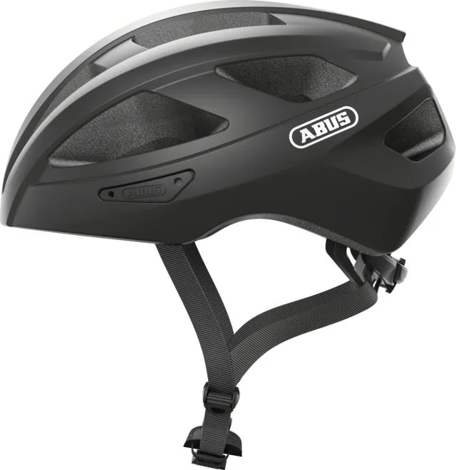 Abus Macator - Matt Black - Größe 51-55 cm (S) Letzte Chance