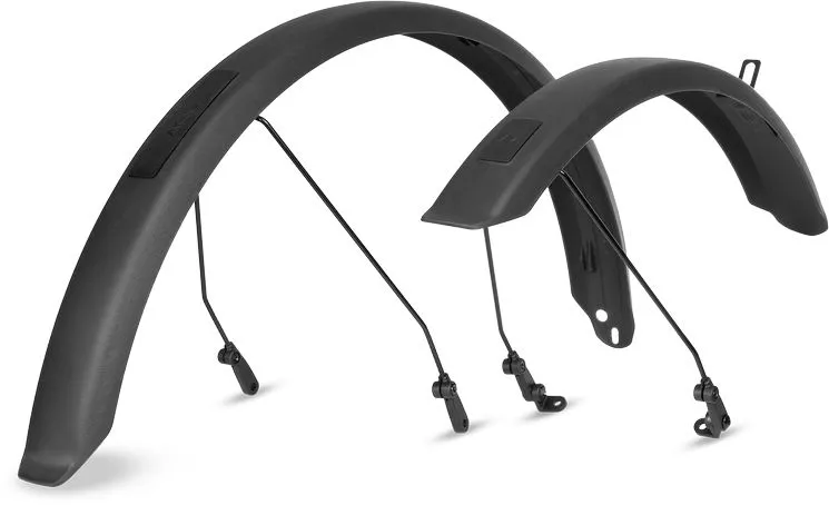 Cube ACID Schutzblechset Rookie 55 20“ BB Mount 2.0 - black - Größe 20 ZOLL Solange Der Vorrat Reicht