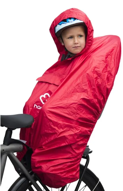 Kostenfreie Lieferung Hamax Regenponcho für Kindersitz - red - Größe One Size
