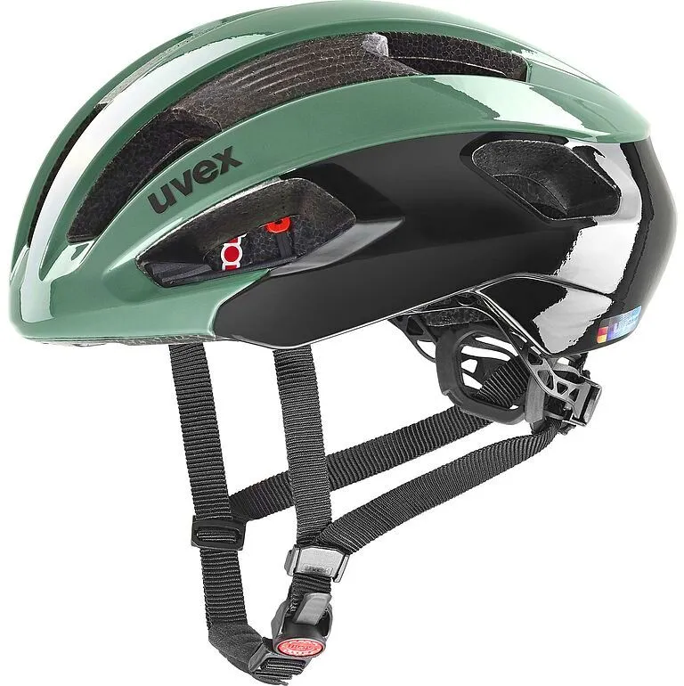 Uvex Rise - moss green-black - Größe 52-56 CM Echt