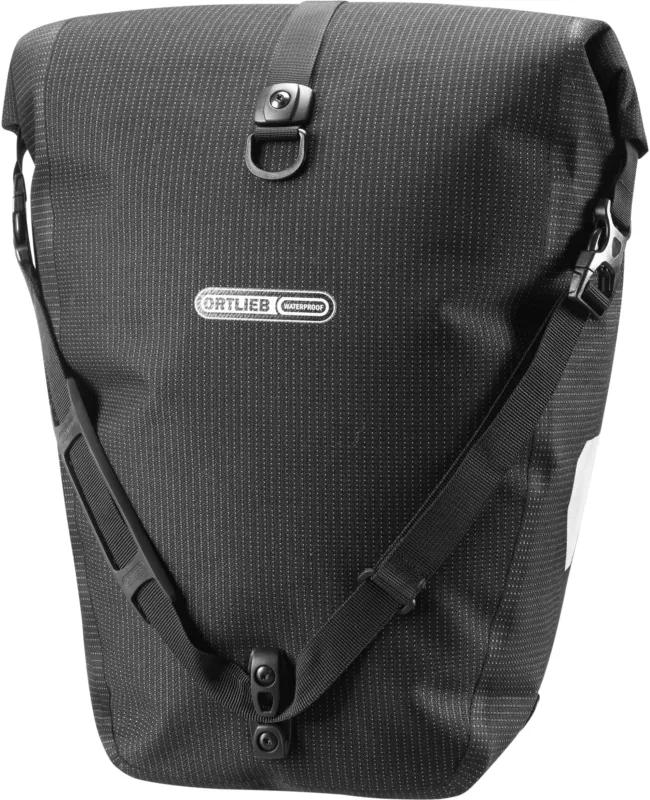 Ortlieb Back-Roller High Visibility QL2.1 - Einzeltasche - black reflective - Größe 20 Liter Top-Seller