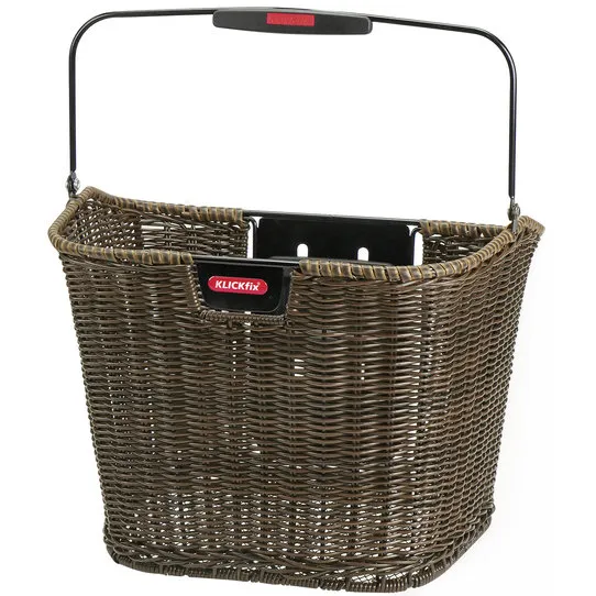 Beliebt KLICKfix by Rixen&Kaul Struktura Lenkerkorb - Braun EF - Größe 16 Liter
