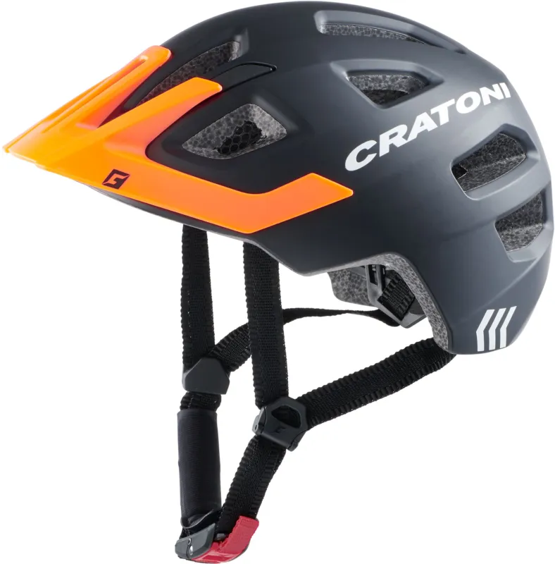 Meistverkauft Cratoni Maxster Pro - black/orange matt - Größe 46-51 cm (XS/S)