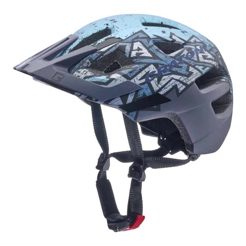 Cratoni Maxster Pro - wild-blue matt - Größe 51-56 cm (S/M) Sonderaktion