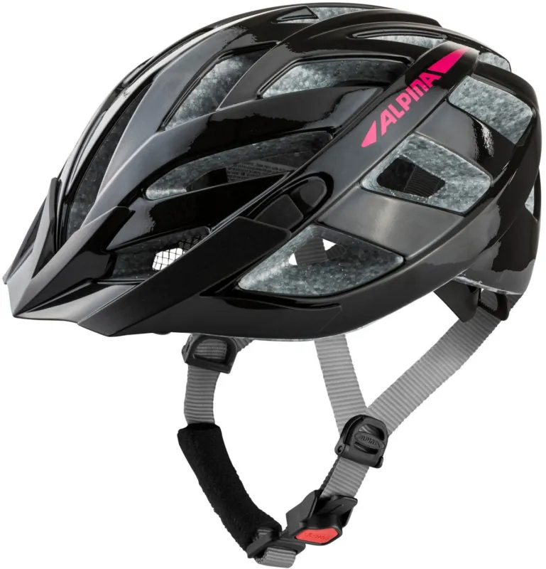 Abverkauf Alpina Panoma 3.0 - black-pink gloss - Größe 52-57 CM