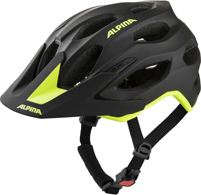 Alpina Carapax 2.0 - black-neon yellow matt - Größe 52-57 CM Knallerangebot