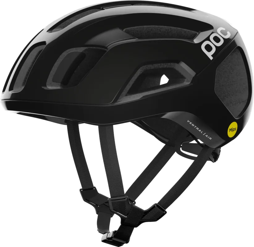 Kostenloser Rückversand POC Ventral Air MIPS - Uranium Black - Größe 50-56 cm (S)