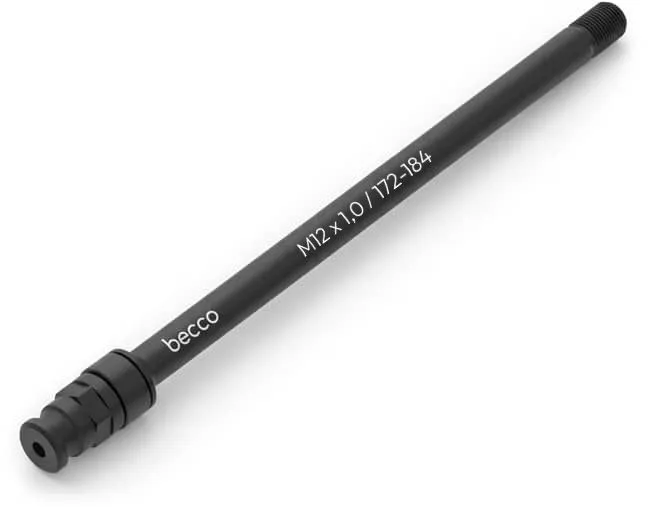 Must-Have Qeridoo Steckachse M12x1,0 - schwarz - Größe 172-184 mm