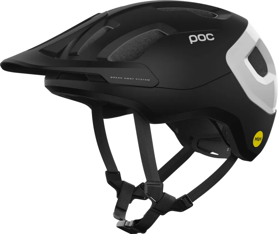 Geprüft POC Axion Race MIPS - Uranium Black Matt/Hydrogen White - Größe 48-52 cm (XS)