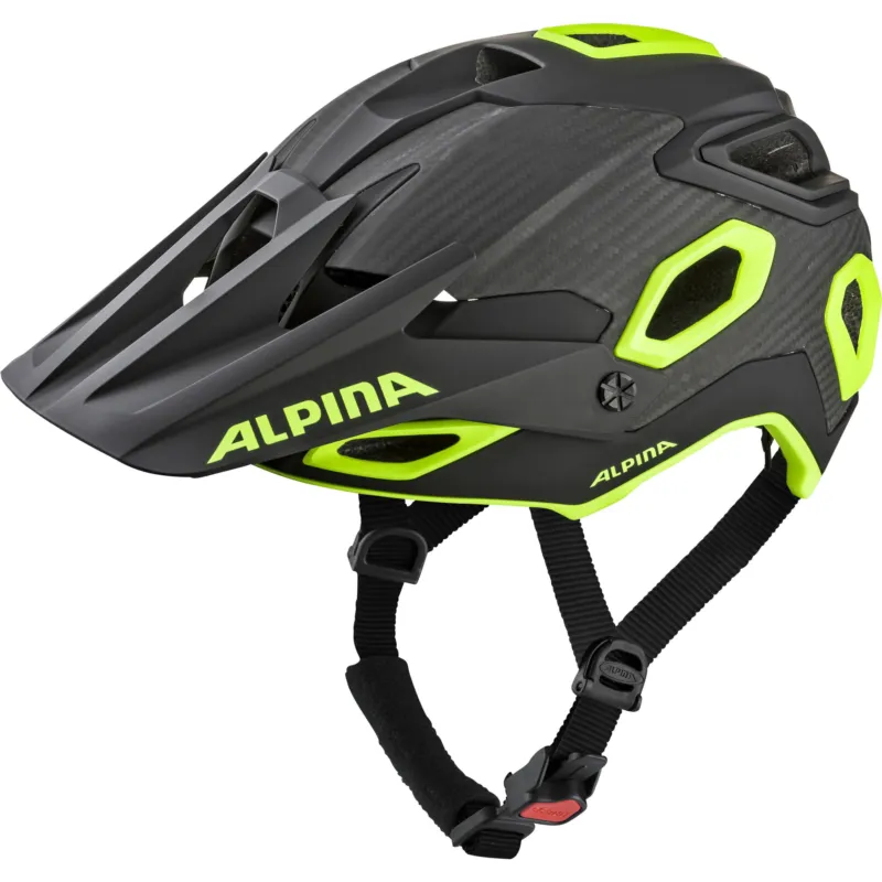 Solange Der Vorrat Reicht Alpina Rootage - black-neon yellow matt - Größe 52-57 CM
