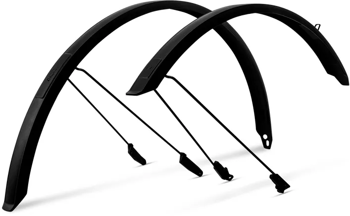 Bestpreis Cube ACID Schutzblechset 45 28" BB Mount 2.0 - black - Größe 28 ZOLL
