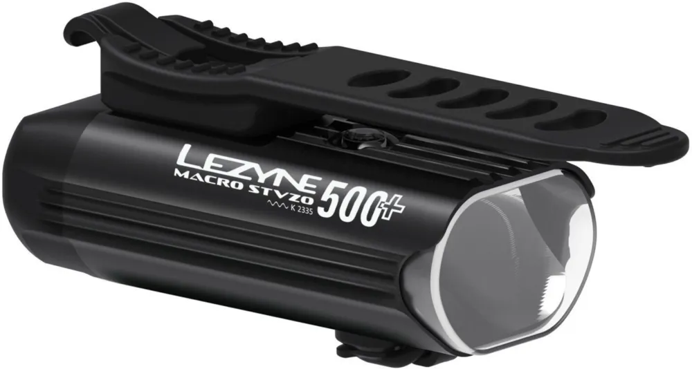 Billig Lezyne Macro 500+ Reverse Akku Frontlicht StVZO - schwarz - Größe 500 Lumen