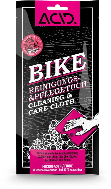 Cube ACID Bike Reinigungs- & Pflegetuch - black - Größe 40x50 cm Online Kaufen