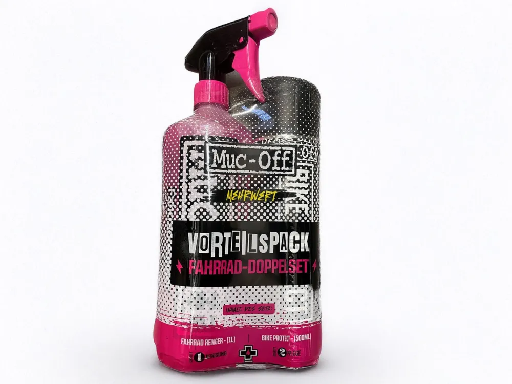 Zertifiziert Muc-Off Fahrrad Vorteilspack, Bike Cleaner + Bike Spray - pink - Größe SET