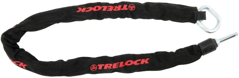 Trelock ZR 455/100/8 Einsteckkette + Seitentasche - schwarz - Größe 100 CM Bestpreis