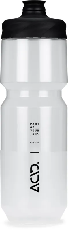Ausverkauf Cube ACID Trinkflasche Flow Ds 750 - transparent - Größe 750 ML