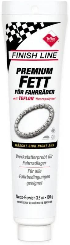 Preisknaller Finish Line Premium Fett mit Trilinium Technologie, Tube - 100g - Weiß - Größe 100 g