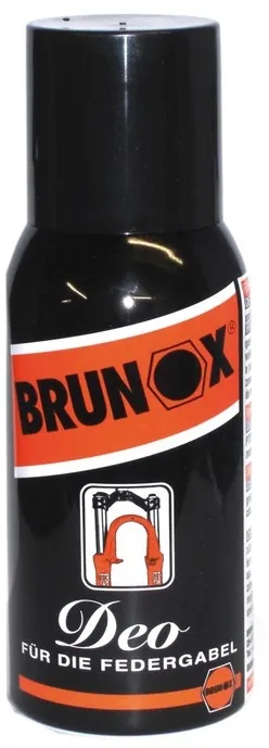 Solange Der Vorrat Reicht Brunox Federgabel Deo, Spraydose - 100ml - Schwarz-Orange - Größe 100 ml