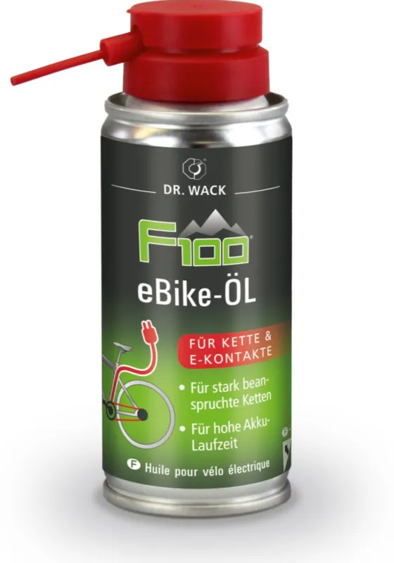 Dr. Wack F100 E-Bike Kettenöl Spraydose - 100ml - schwarz-grün - Größe 100 ml Neue Ware