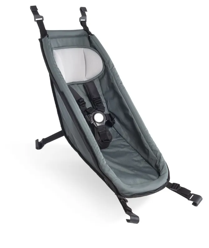 Croozer Babysitz - für alle Kid ab 2014 - Graphite blue - Größe One Size Sonderaktion