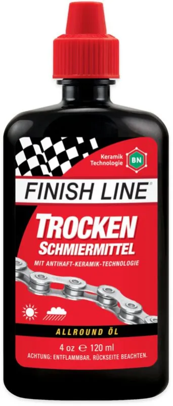 Finish Line Trockenschmiermittel mit Teflon - 120ml - rot - Größe 120 ml Nur Für Kurze Zeit