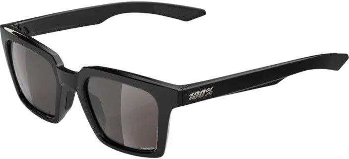 Aktuell 100 Percent Erba Polished Black - HiPER Crimson Silver Lens - POLISHED BLACK - Größe One Size
