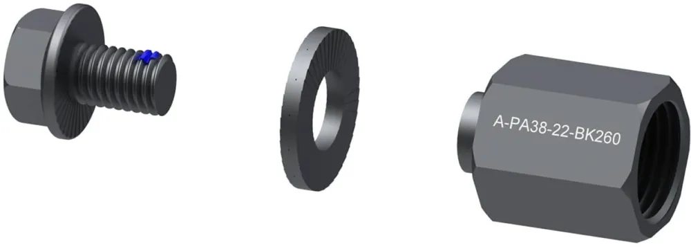 Saisonangebot Qeridoo Polygonadapter - 38x26 - schwarz - Größe 38x26
