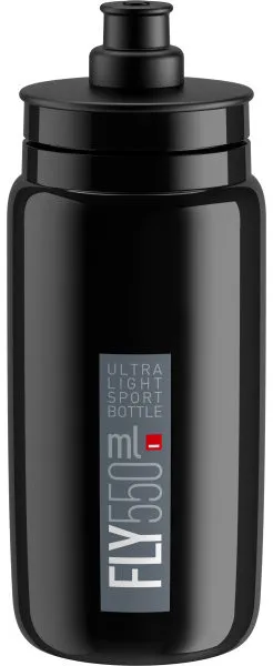 Direktkauf Elite Trinkflasche Fly 2020 - 550 ml - Schwarz-Grau - Größe 550 ML
