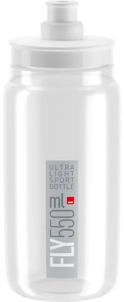 Bestseller Elite Trinkflasche Fly - 550 ml - transparent-grau - Größe 550 ML