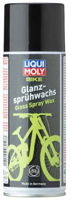 Nur Für Kurze Zeit Liqui Moly Bike Glanz-Sprühwachs, Spraydose - 400ml - black - Größe 400 ml