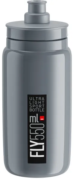 Preisreduziert Elite Trinkflasche Fly 2020 - 550 ml - grau-schwarz - Größe 550 ML