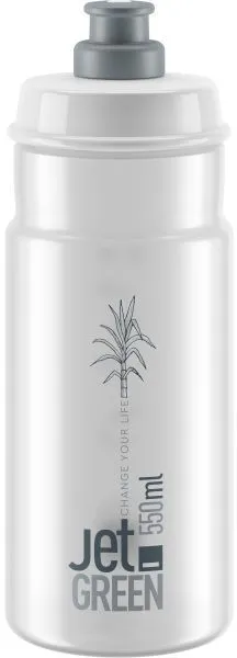Garantierte Lieferung Elite Trinkflasche Jet Green - 550 ml - transparent-grau - Größe 550 ML