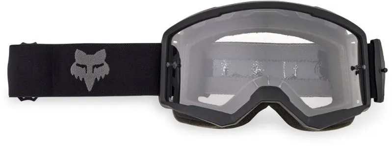 Rabatt Fox MTB Main Goggle - Black - black - Größe One Size