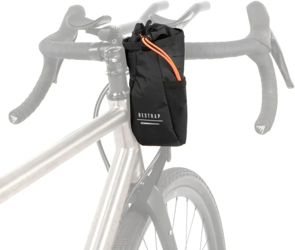 Abverkauf RESTRAP Race Stem Bag Lenkertasche - 1.1L - black - Größe 1,1 L
