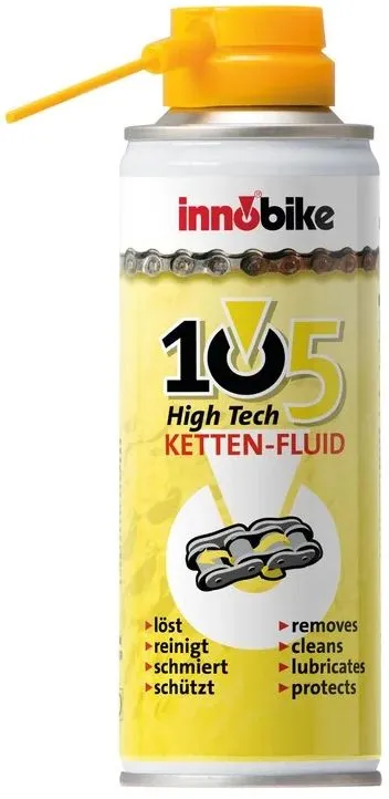 Schnäppchen Innobike 105 High Tech Kettenfluid, Spraydose - 300ml - gelb-weiß - Größe 300 ml