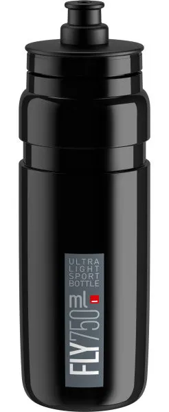 Markenware Elite Trinkflasche Fly 2020 - 750 ml - Schwarz-Grau - Größe 750 ML