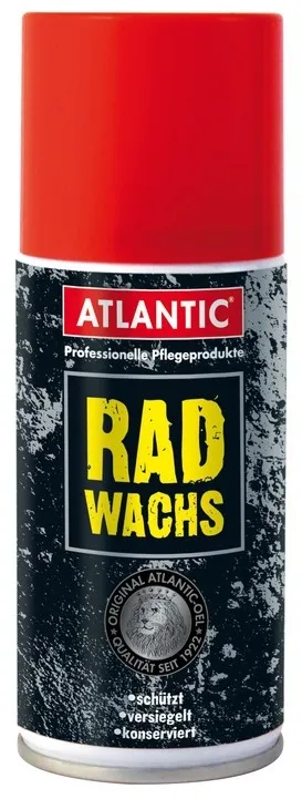 Atlantic Radwachs, Spraydose - 150ml - Schwarz Rot - Größe 150 ml Kracherpreis